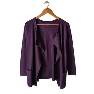 Gap Wool Drape-Front Cardigan Size XS